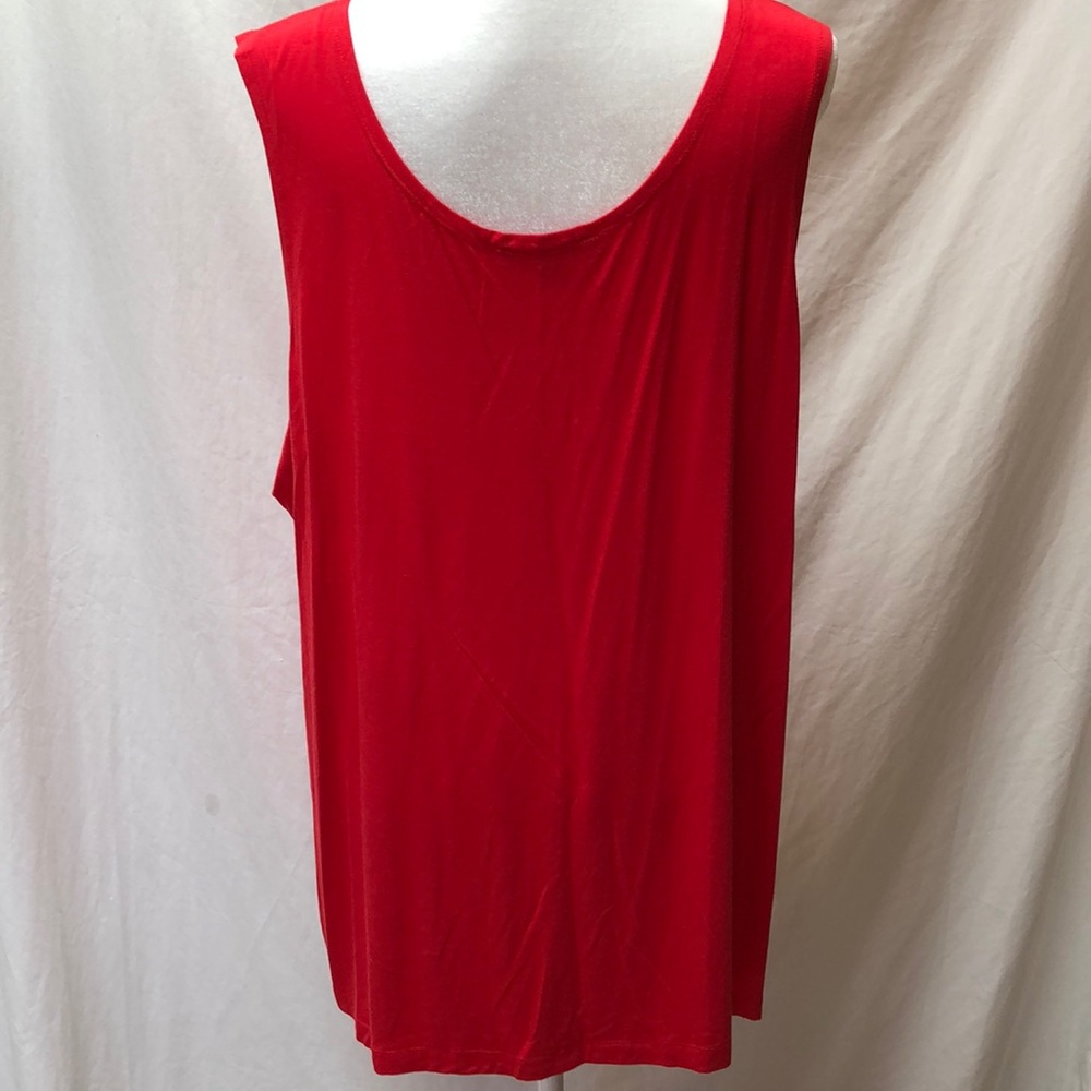 Kate & Mallory (2) Pink & Red Tank Tops Size 2X - Picture 6 of 10